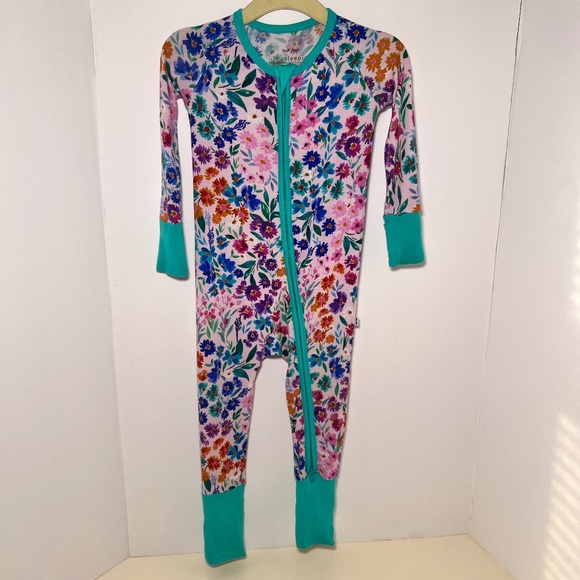 Little Sleepies Sweet Pea Zippy 6/12 months GUC - Picture 1 of 7